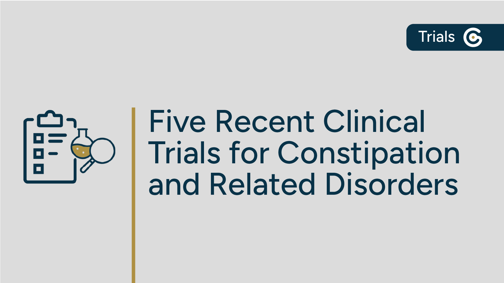 Five of the Latest Clinical Trials for Constipation During 2025's Constipation Awareness Month post image