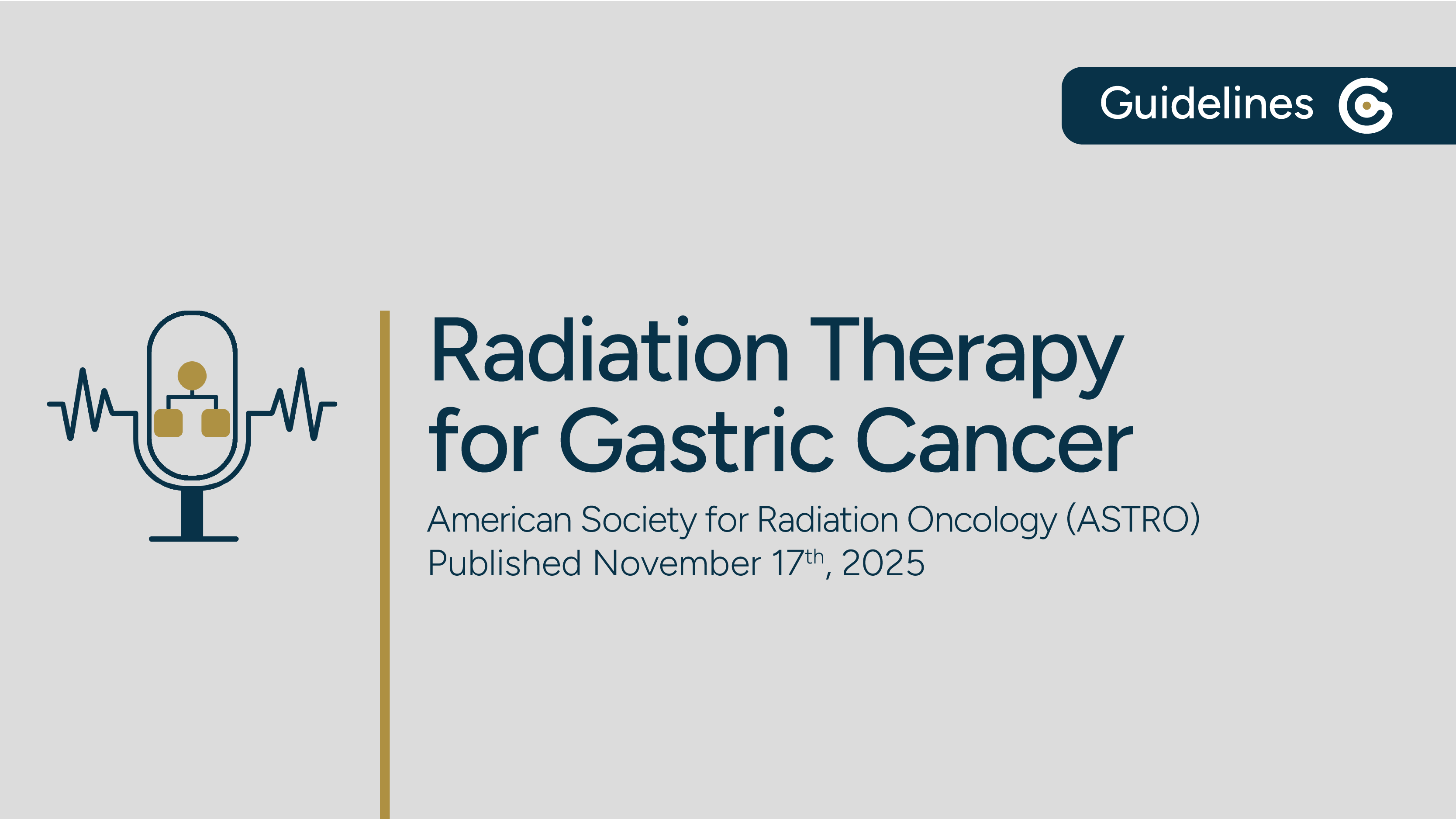 Evidence-based Recommendations Addressing The Indications for Radiation Therapy for Gastric Cancer featured image