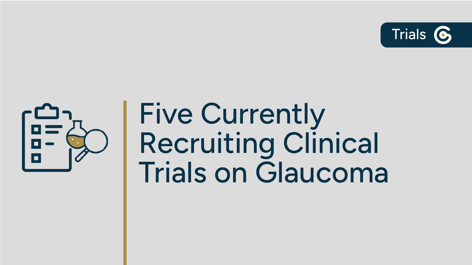 Top Five Glaucoma Clinical Trials Currently Recruiting in the United States featured image