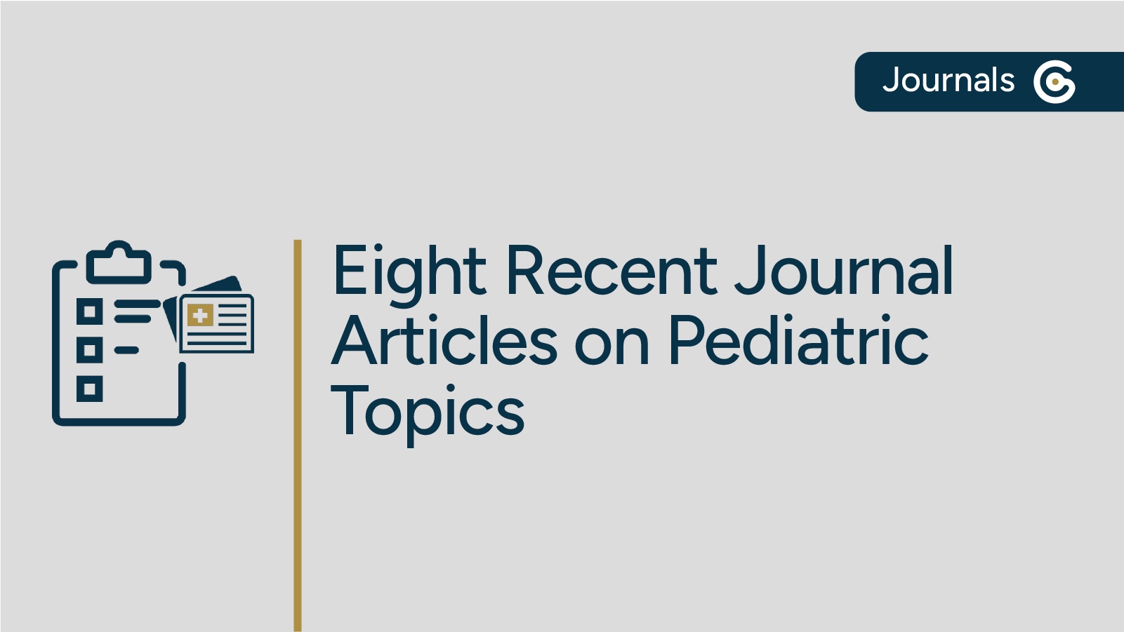 The Latest in Pediatrics – Journals Rundown Featuring Asthma, Food Allergies, & More post image