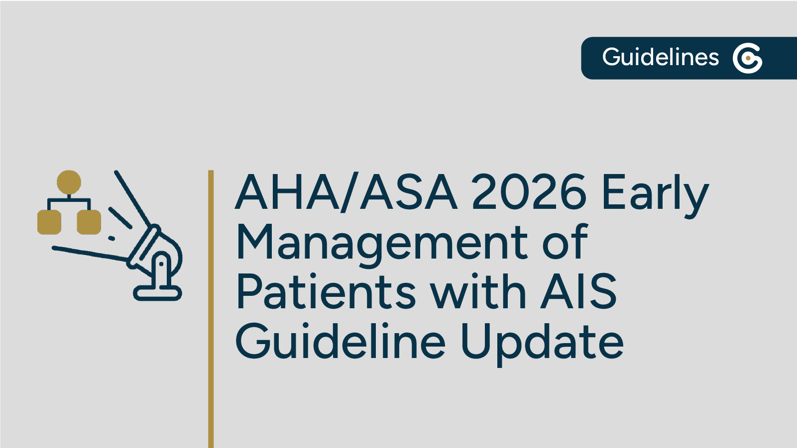 2026 AHA/ASA Early Management of Patients with Acute Ischemic Stroke Guideline – Key Guideline Takeaways post image