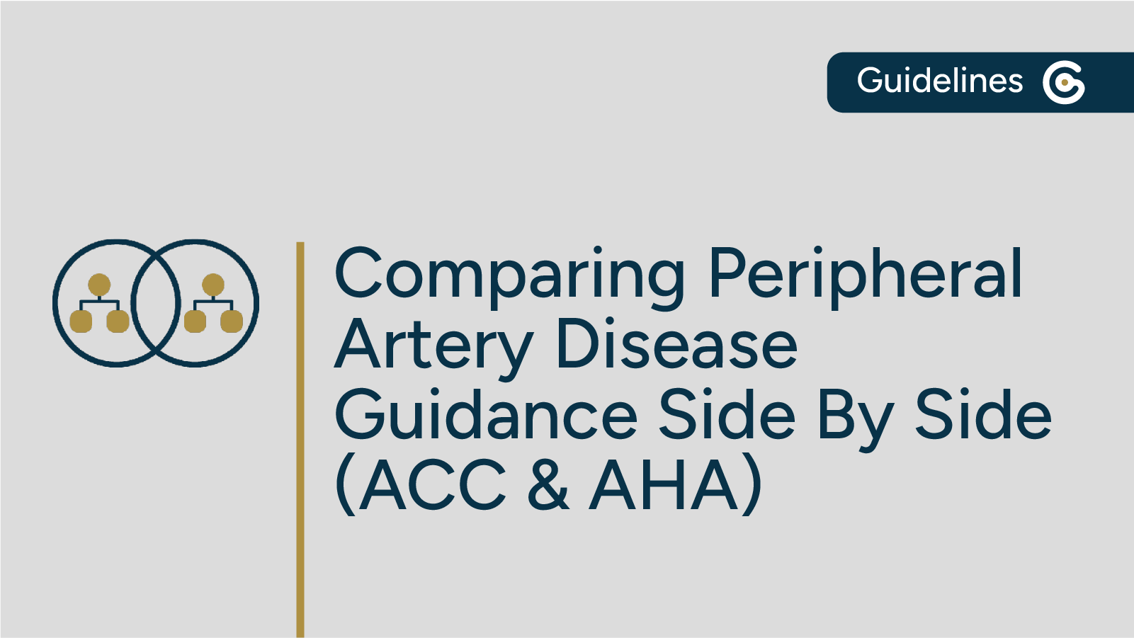 Comparing Peripheral Artery Disease and Diabetes Guidance Side by Side  (ACC and AHA) post image