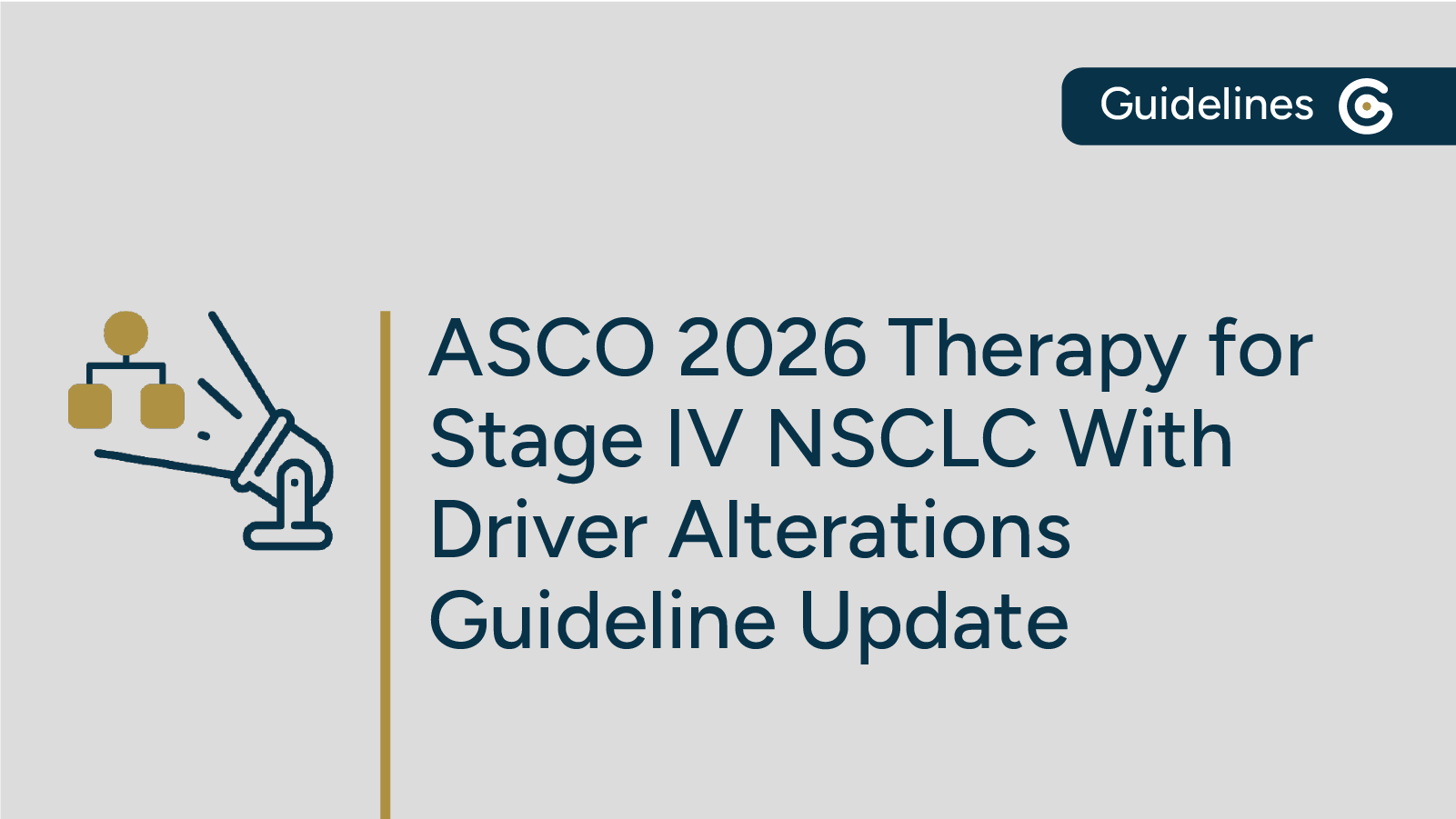 2026 ASCO Stage IV NSCLC With Driver Alterations Guideline Update – Key Updates featured image