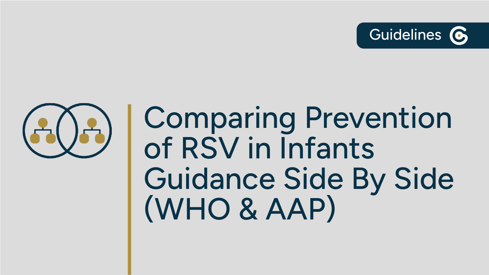 Comparing Guidance for RSV Prevention in Infants from WHO & AAP Side by Side post image
