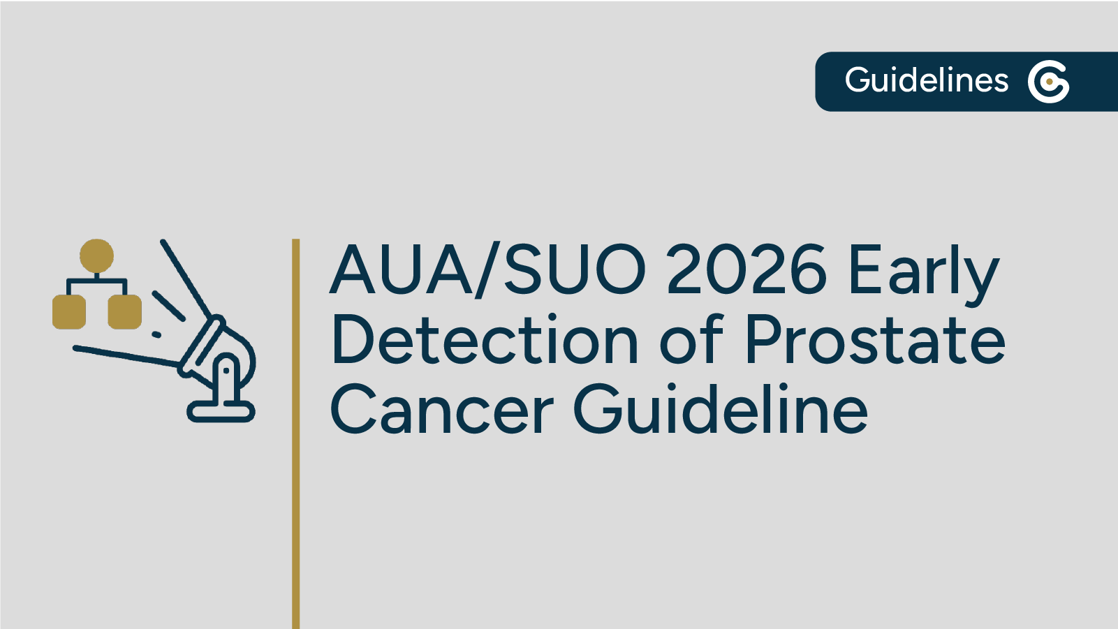 2026 AUA/SUO Early Detection of Prostate Cancer Guideline Update featured image