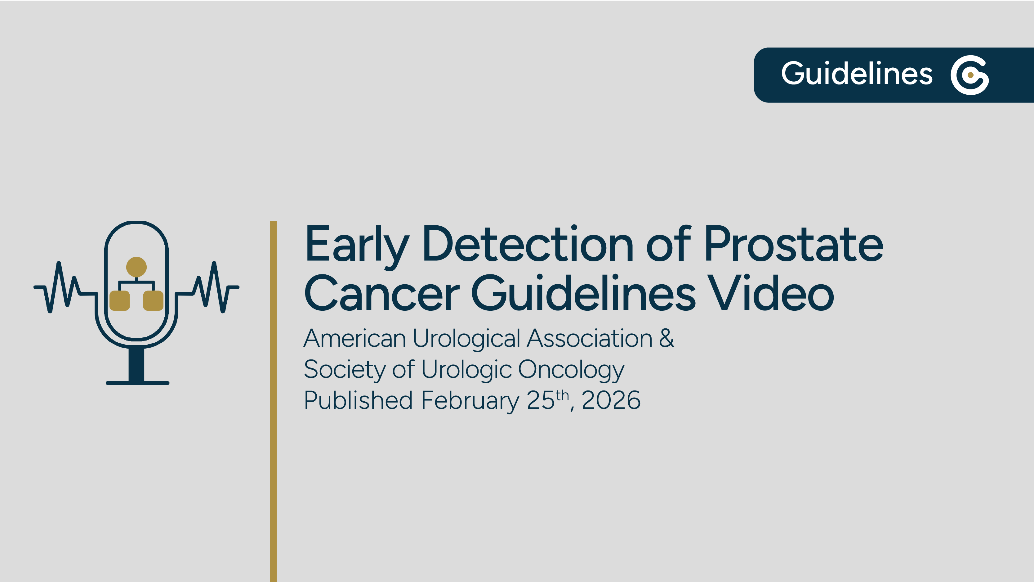 AUA/SUO Early Detection of Prostate Cancer Update –Key Changes for Initial/Repeat Biopsy &amp; Technique featured image