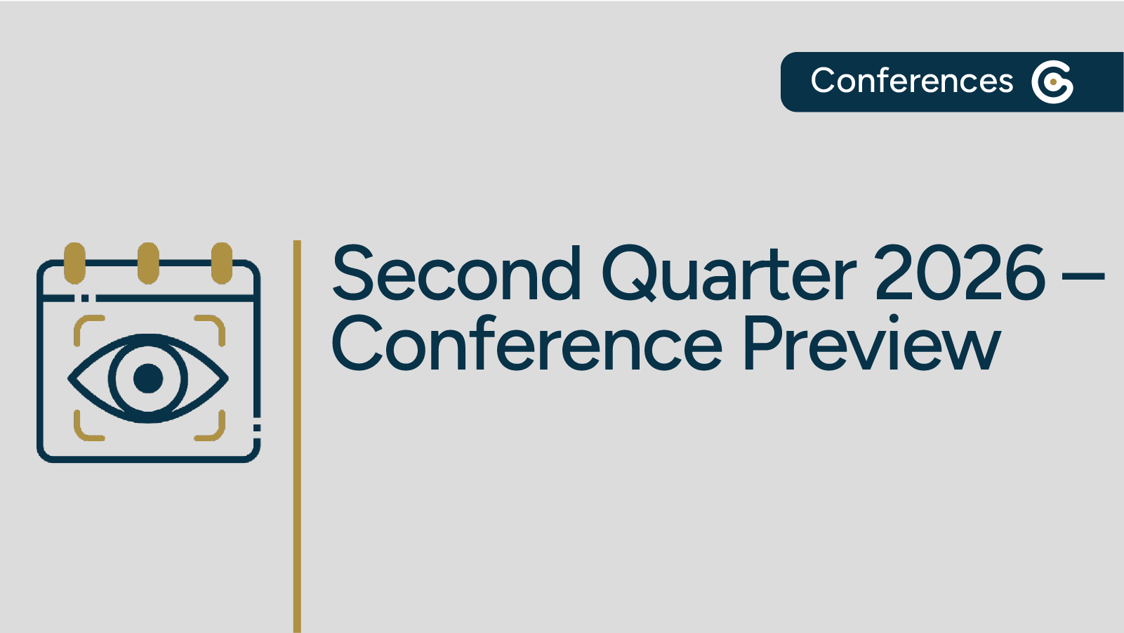 Upcoming Medical Conferences in Q2 2026 post image