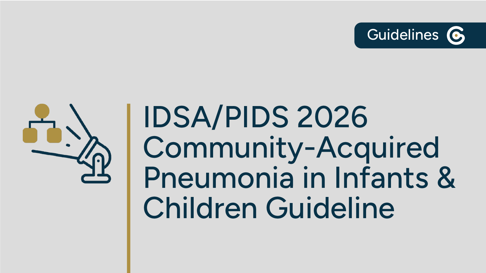 2026 IDSA/PIDS Community-Acquired Pneumonia in Infants and Children Guideline Update post image