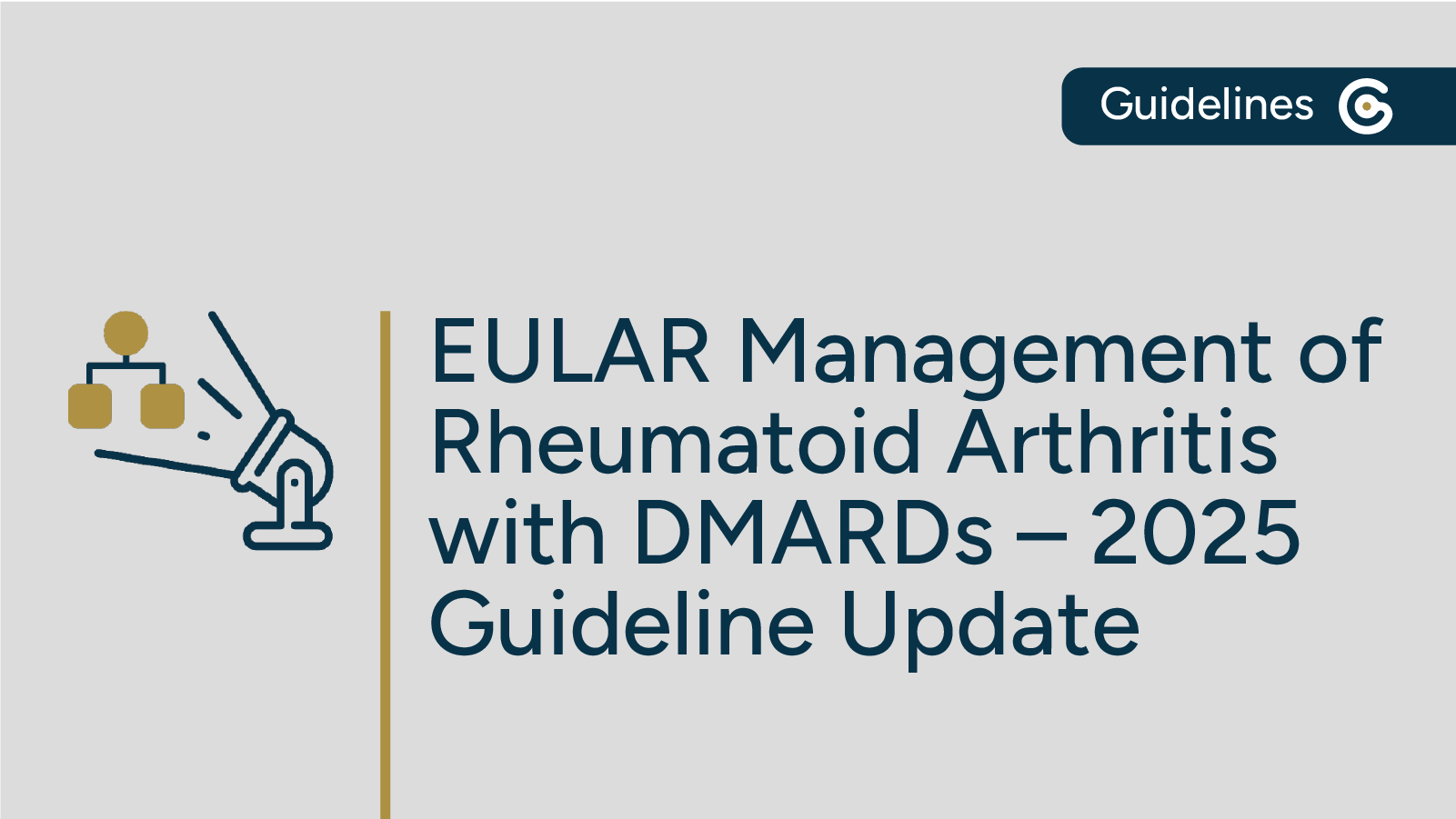 EULAR Management of Rheumatoid Arthritis with Synthetic and Biological DMARDs Guidelines Timeline (2022–2025) post image