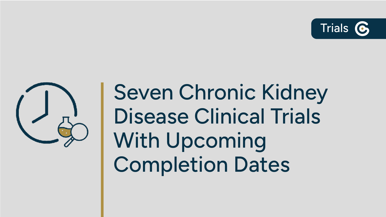Previewing Seven Chronic Kidney Disease Clinical Trials With Upcoming Completion Dates featured image