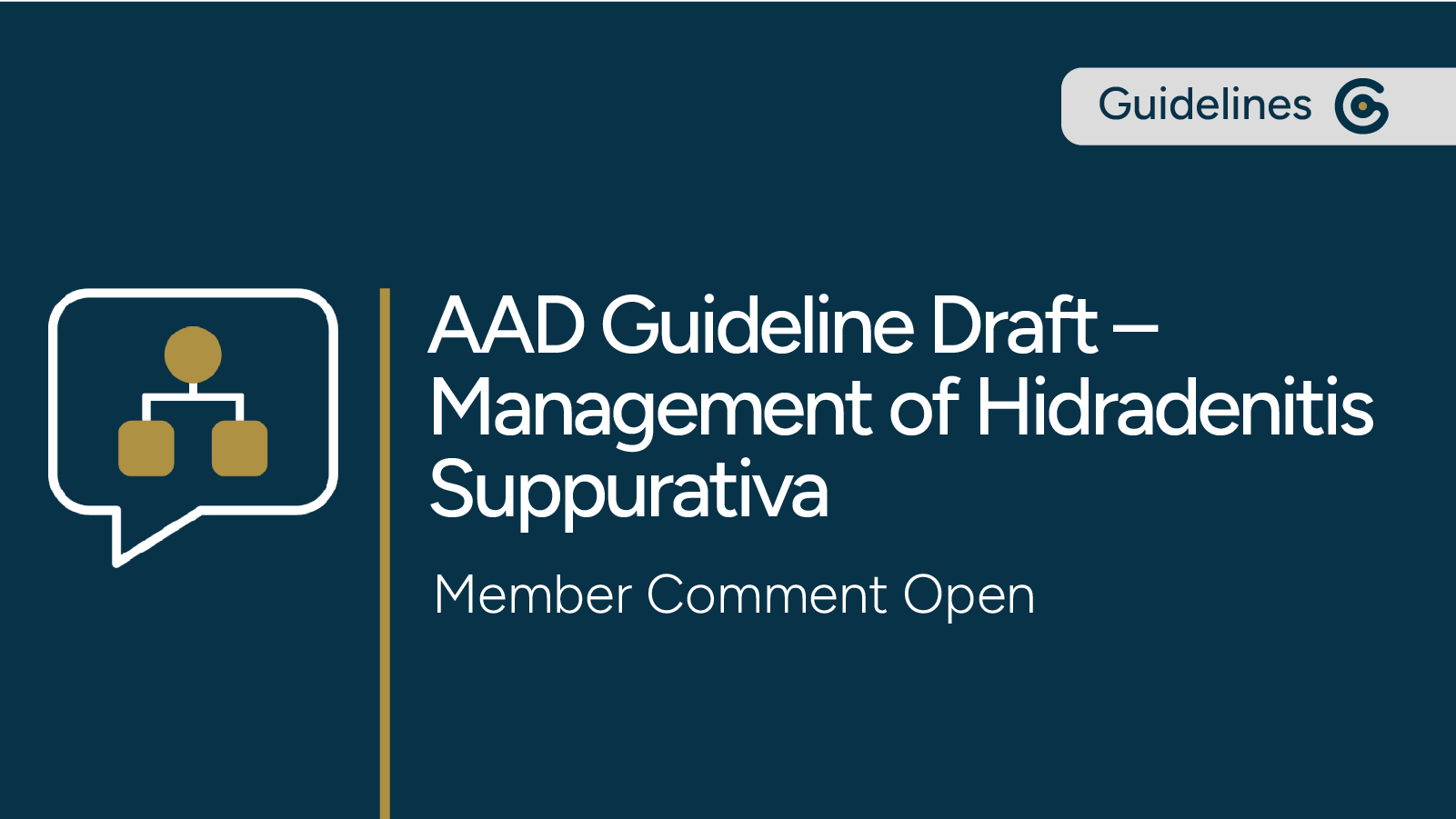 AAD Guideline Draft for the Management of Hidradenitis Suppurativa – Now Open for Comment post image