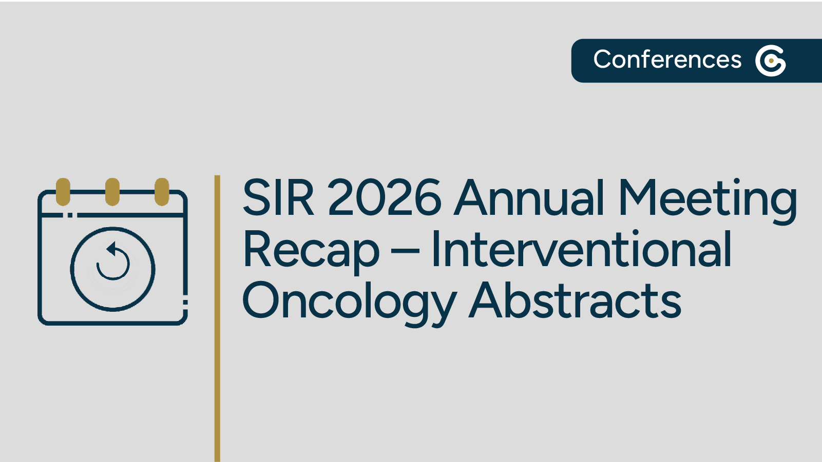 SIR 2026 Annual Meeting Recap – Interventional Oncology Abstracts post image