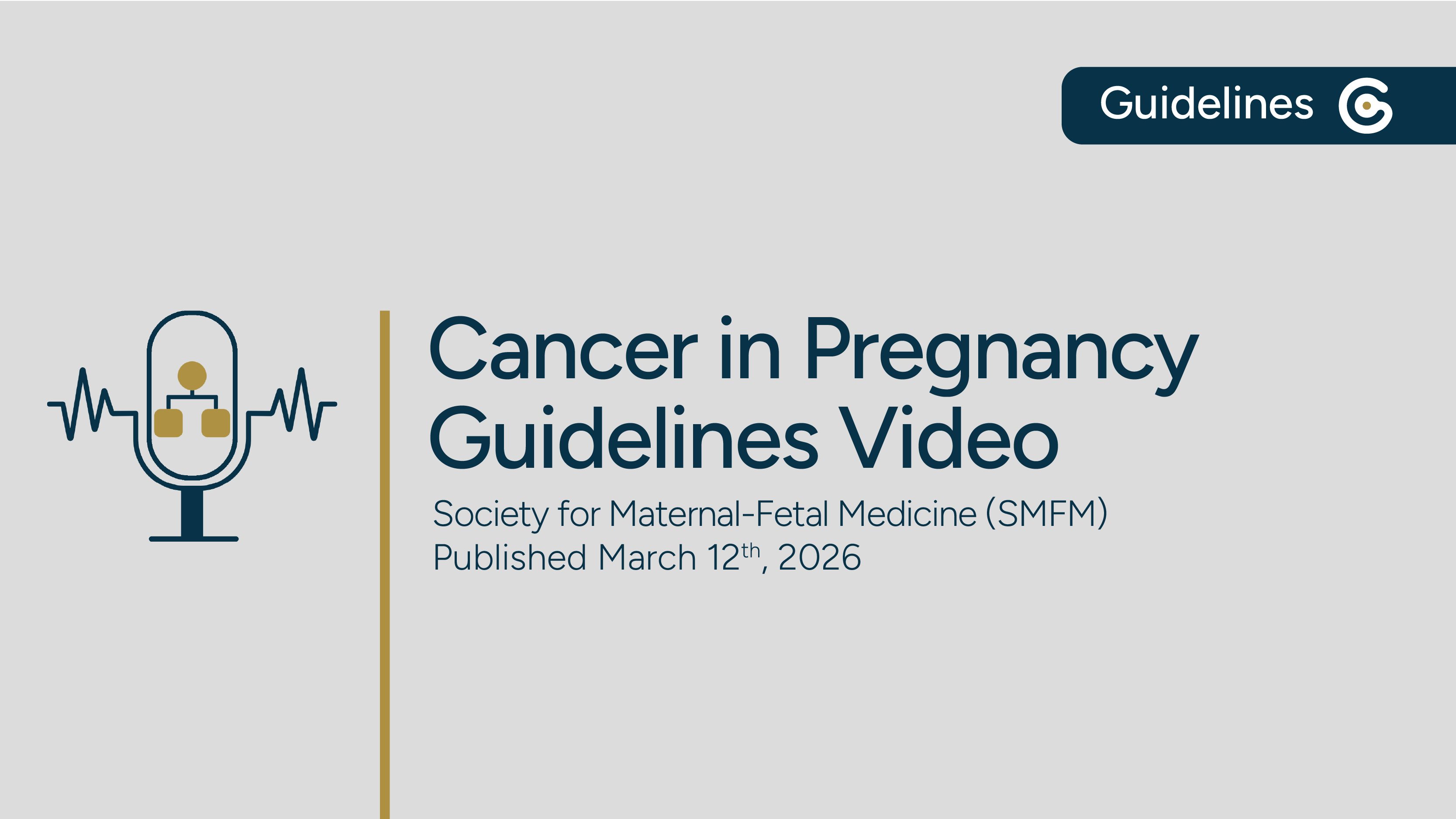 SMFM Cancer in Pregnancy 2026 Guideline - Key Recommendations on Surgery, Chemotherapy Timing &amp; More post image