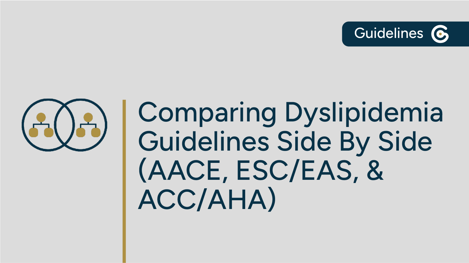 Comparing Guidelines on Dyslipidemia from AACE, ESC/EAS, & ACC/AHA Side by Side post image