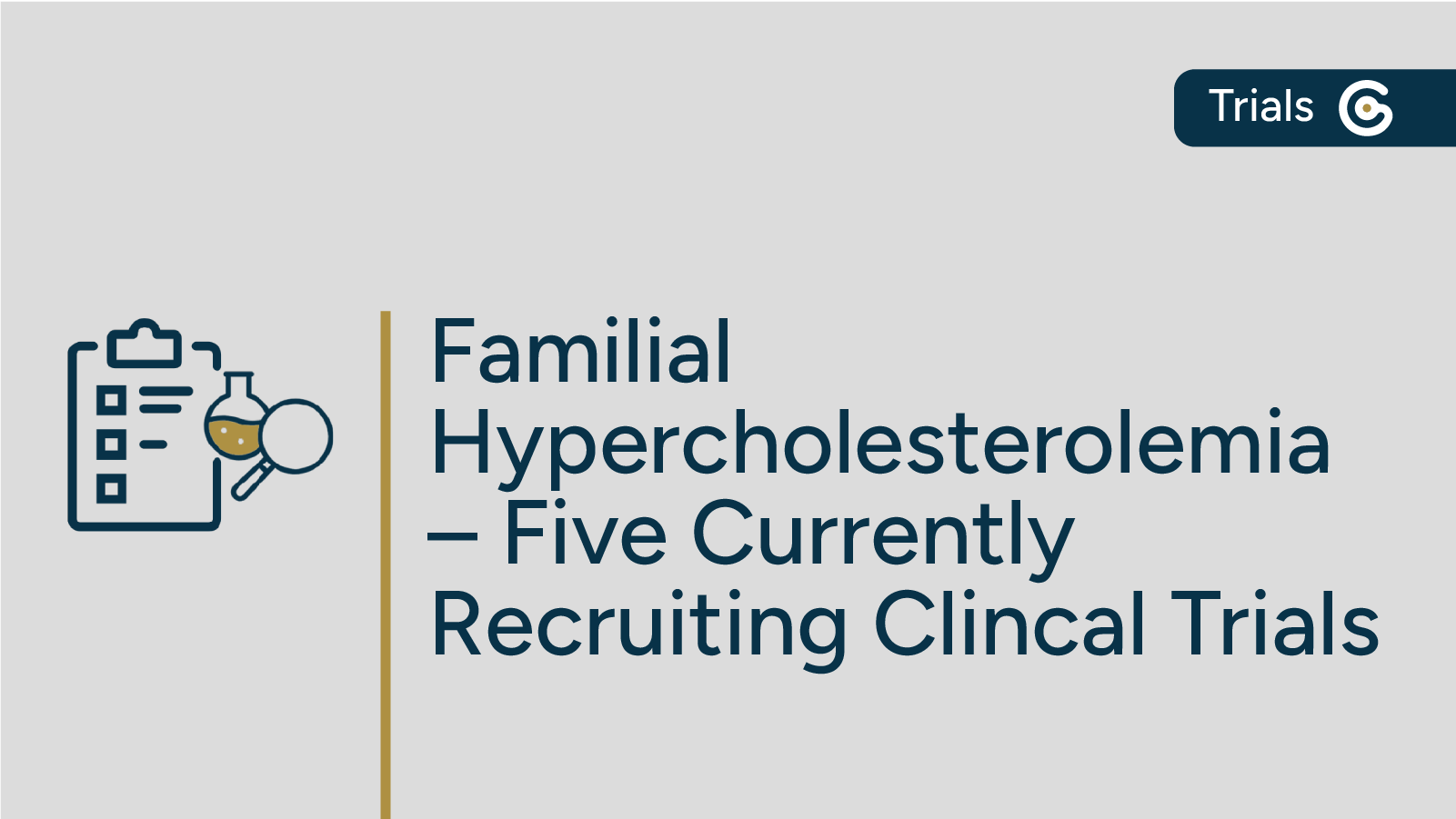 Five Familial Hypercholesterolemia Clinical Trials Currently Recruiting in the United States featured image