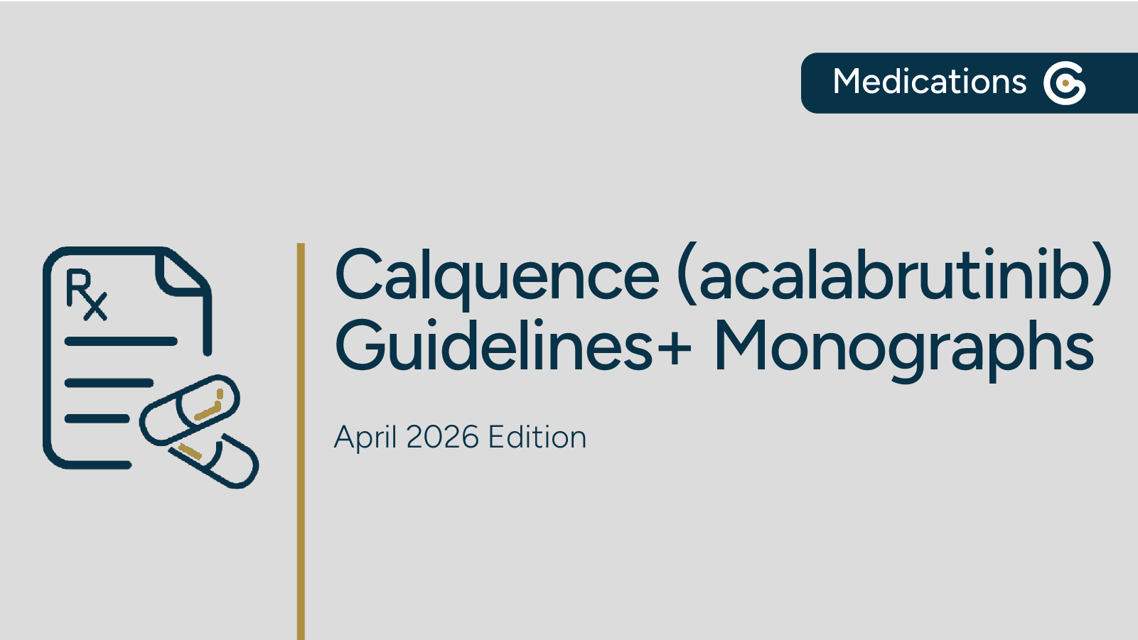 AstraZeneca Calquence (acalabrutinib) Monograph featured image