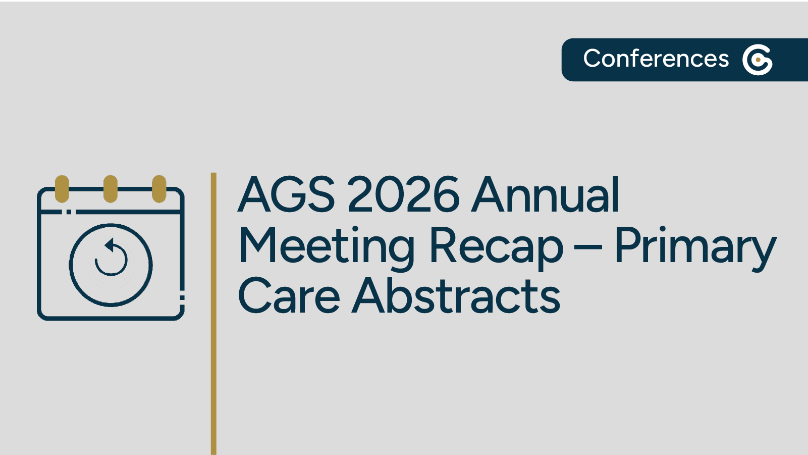 AGS 2026 Annual Meeting Recap – Primary Care Highlights featured image