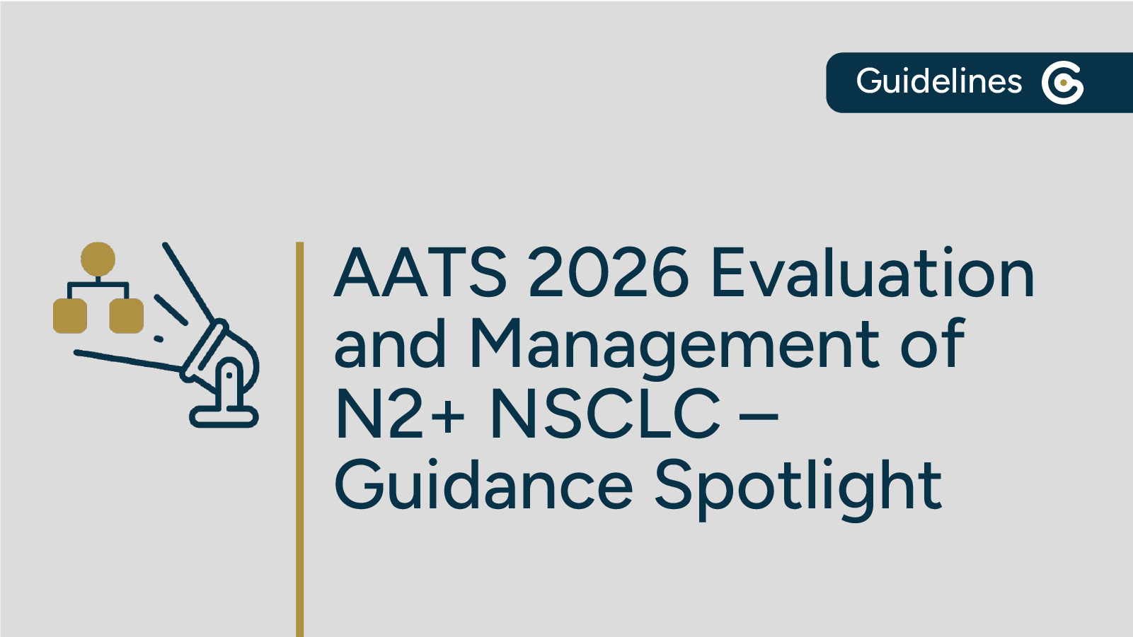 2026 AATS Evaluation and Management of N2+ NSCLC Consensus Document – Key Highlights featured image