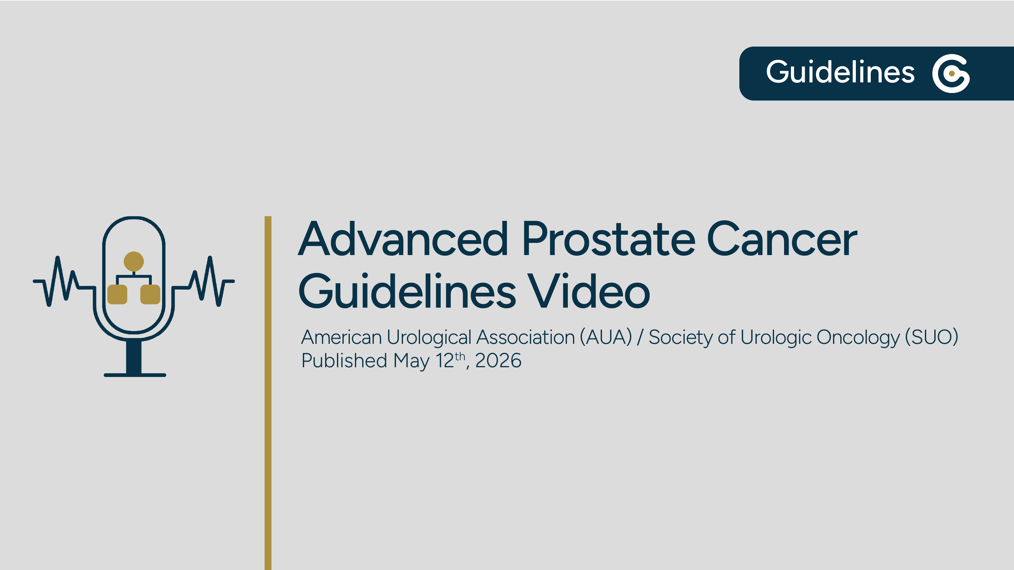 AUA/SUO Advanced Prostate Cancer 2026 Guideline Update - Key Changes for Treatment, Prognosis &amp; More featured image