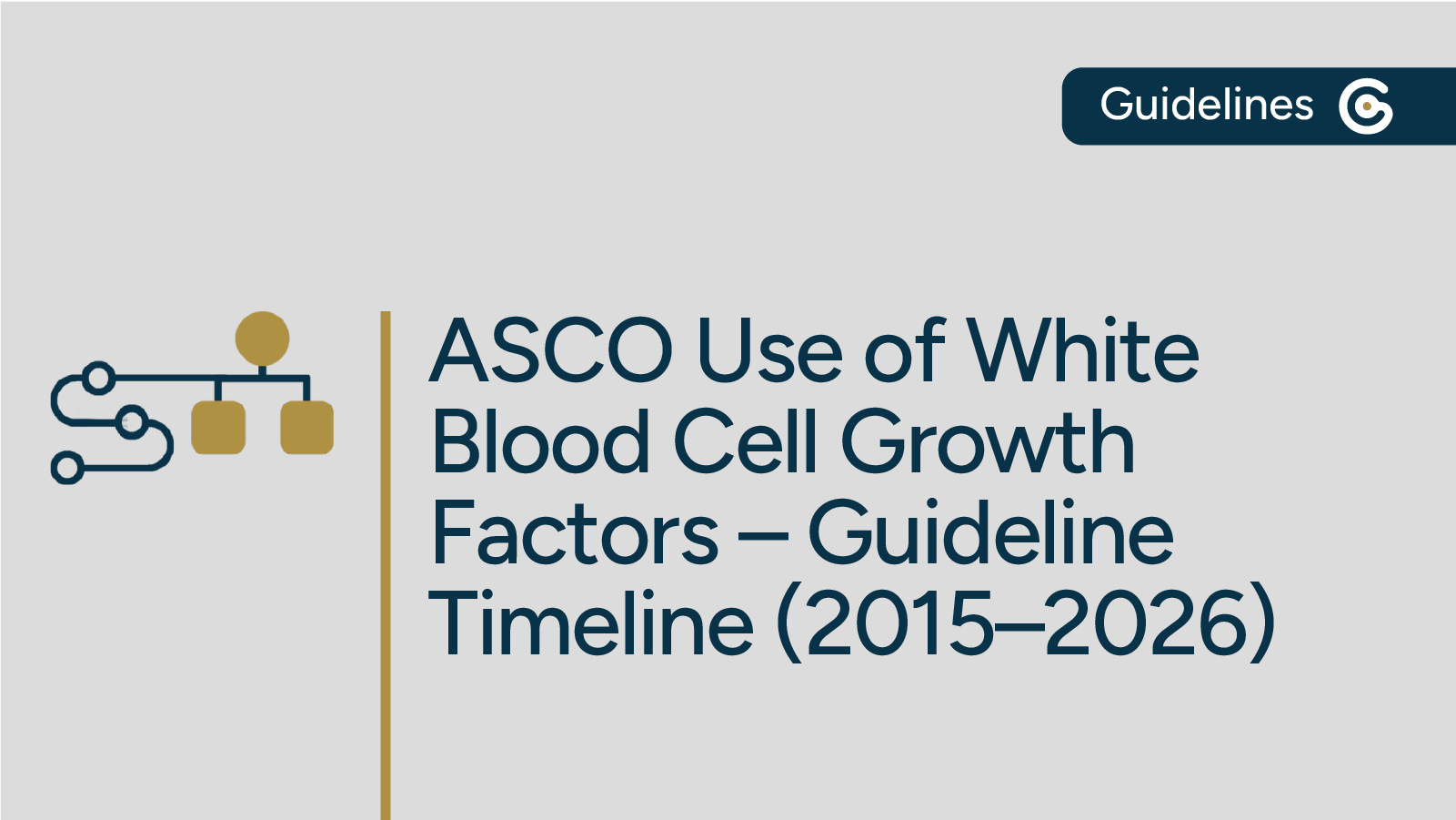 ASCO Recommendations for the Use of White Blood Cell Growth Factors – Guideline Timeline (2015-2026) featured image