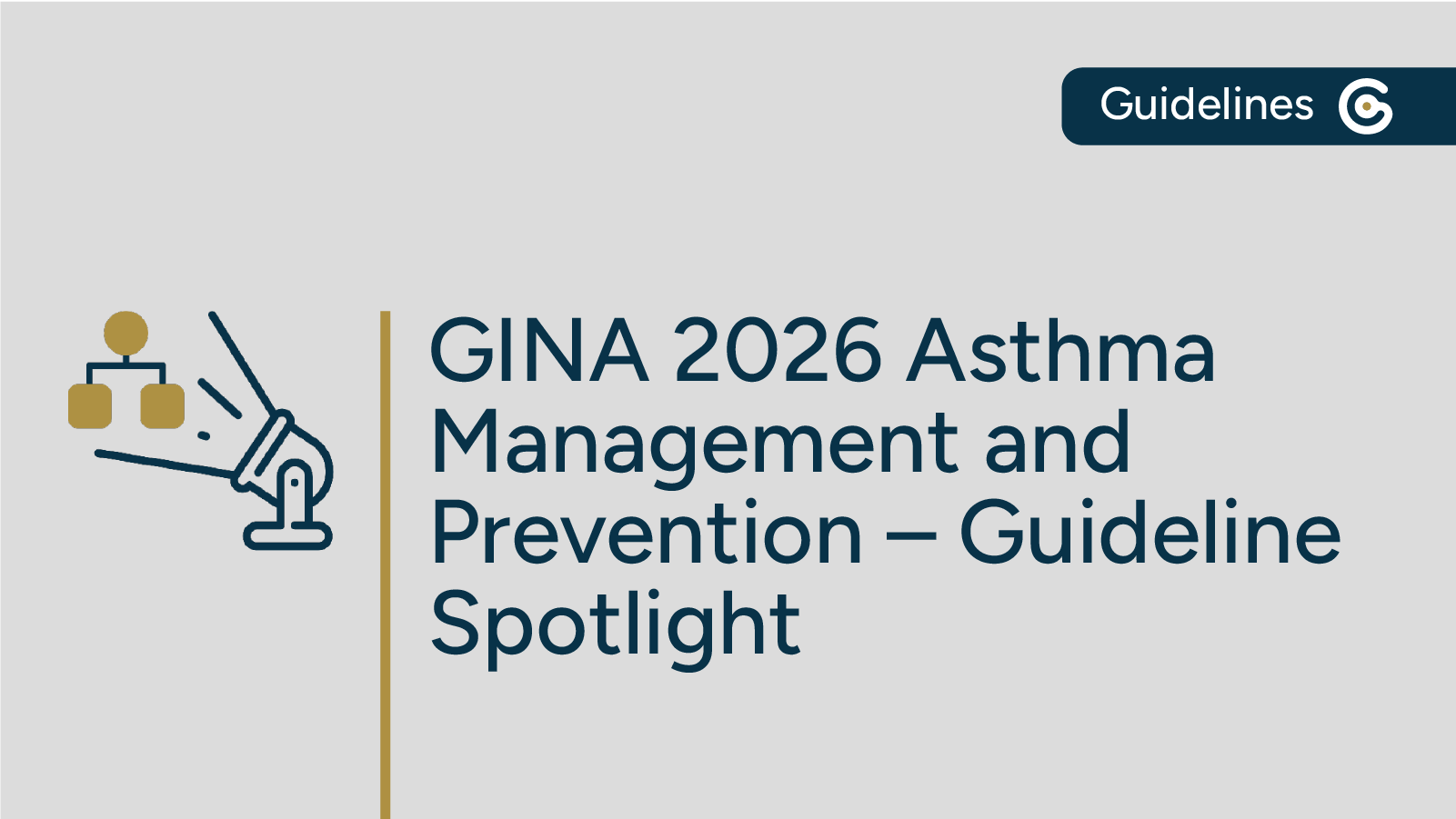 2026 GINA Strategy for Asthma Management and Prevention Guideline Update featured image