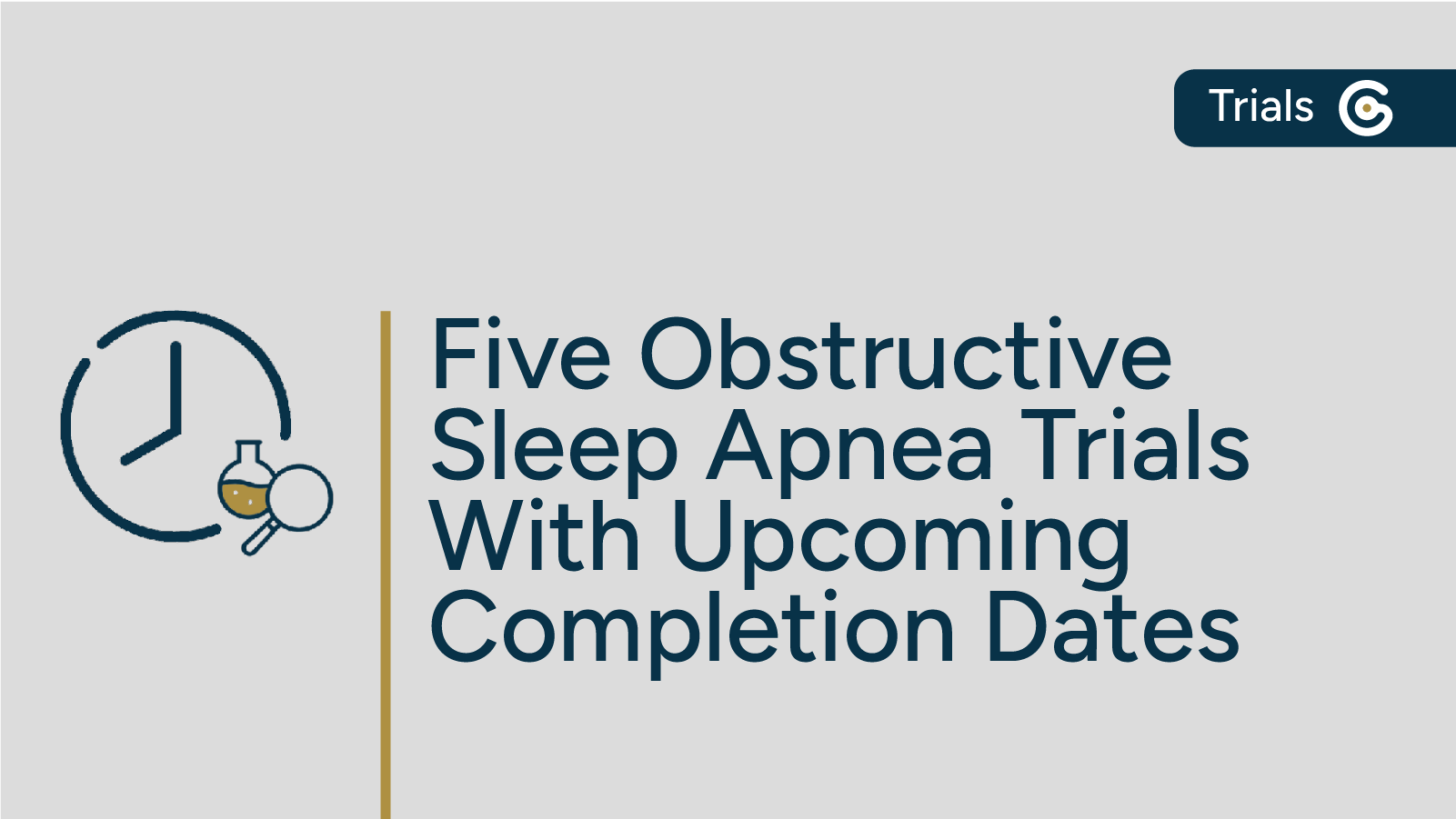 Previewing Five Obstructive Sleep Apnea Clinical Trials Set to Complete in the United States featured image