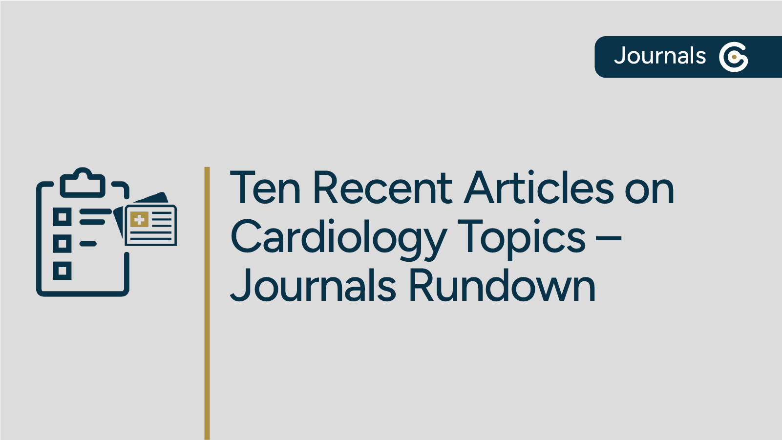 Updates in Cardiology – Journals Rundown Featuring Hypertrophic Cardiomyopathy, Atrial Fibrillation, & More featured image