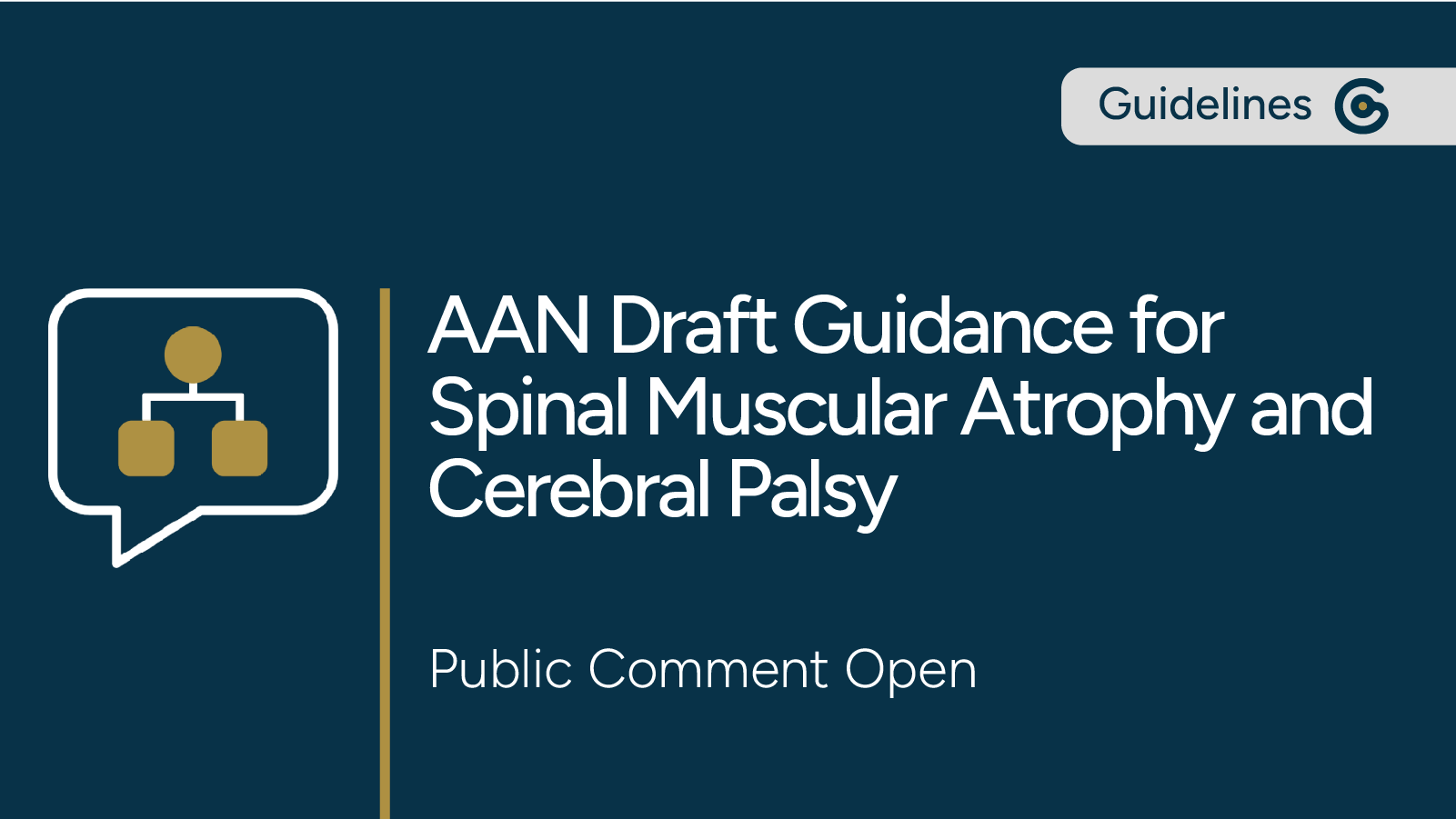 AAN Draft Guidance for Cerebral Palsy and Spinal Muscular Atrophy Open for Public Comment featured image