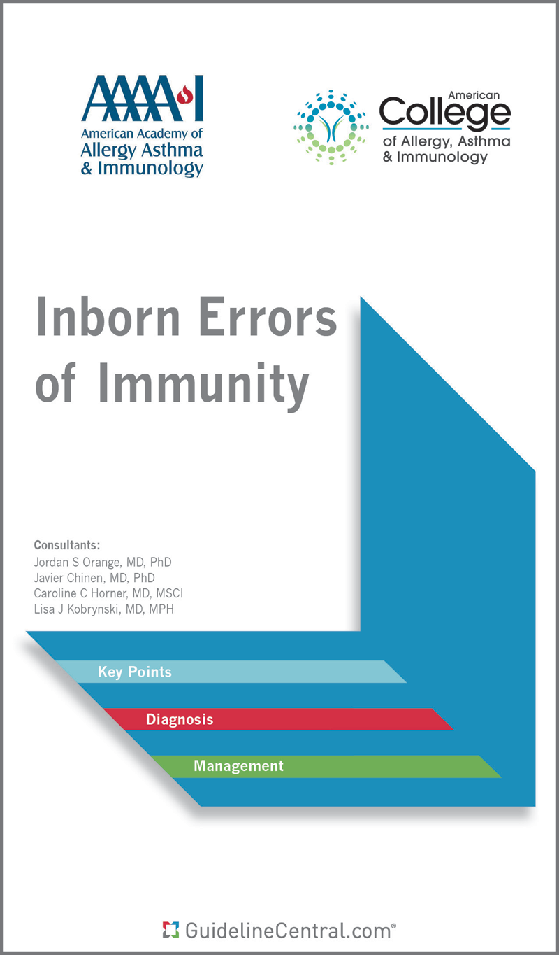 Inborn Errors of Immunity