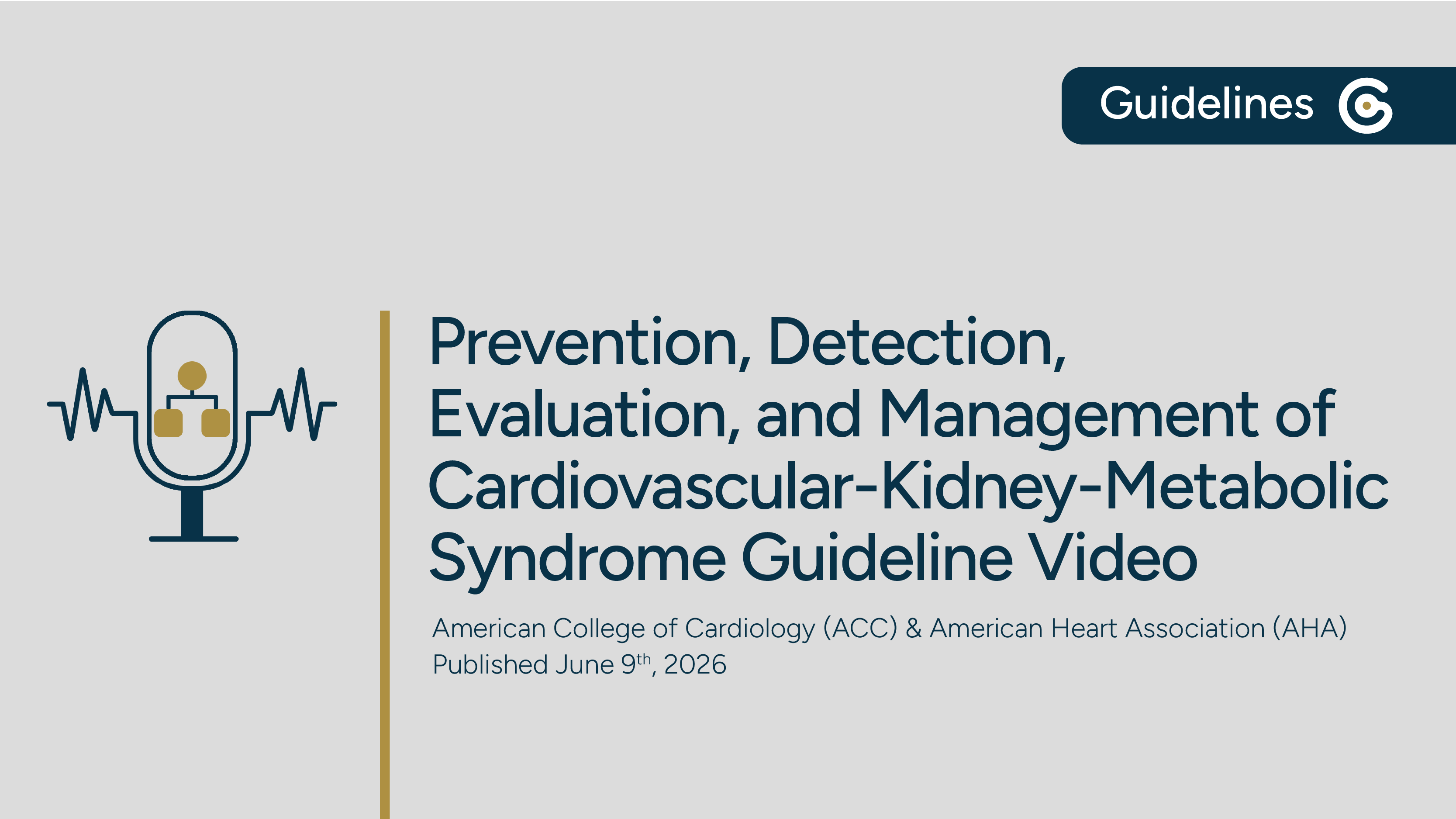 ACC/AHA Prevention, Detection, Evaluation &amp; Management of Cardiovascular-Kidney-Metabolic Syndrome post image