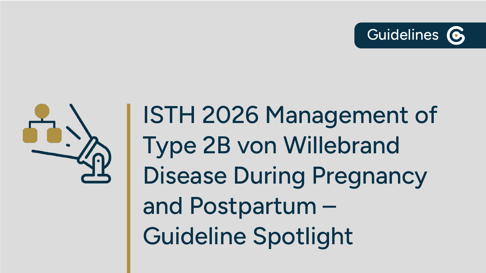 New 2026 ISTH Management of Type 2B von Willebrand Disease in Pregnant and Postpartum Women Guidance featured image