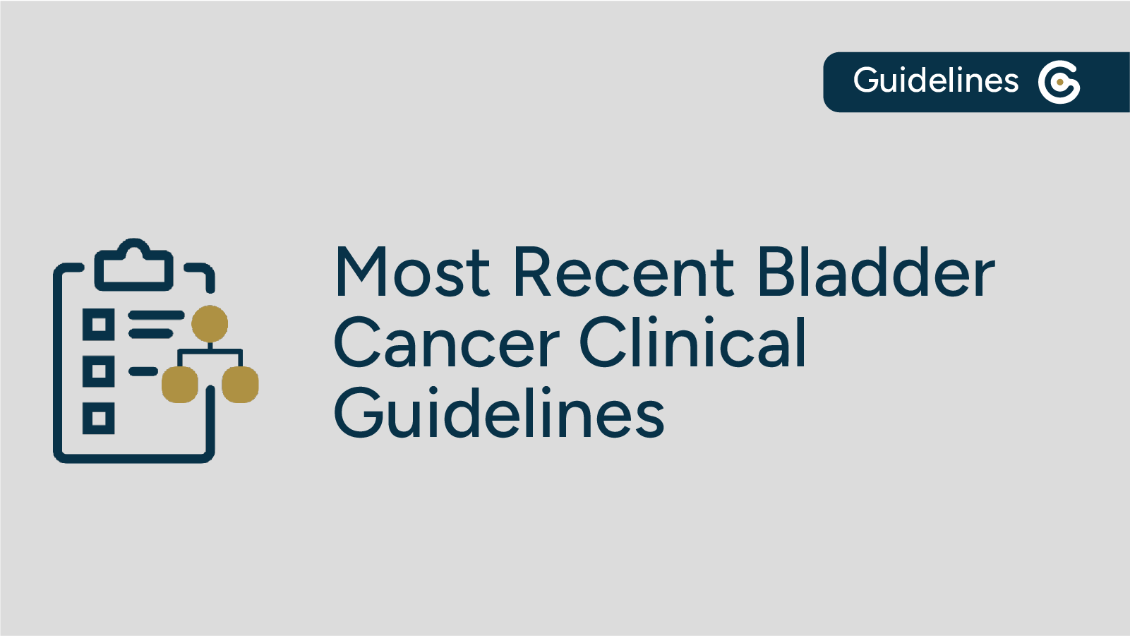 Most Recent Bladder Cancer Guidelines Published (SITC, EAU, & More) featured image