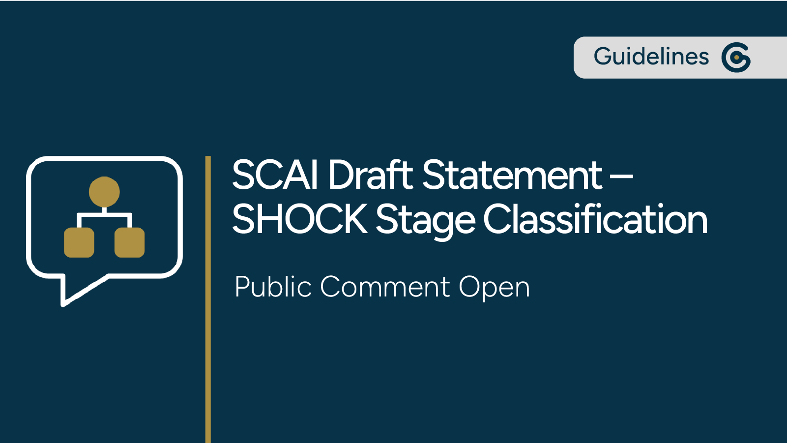SCAI Draft Statement for SHOCK Classification Open to Comment featured image