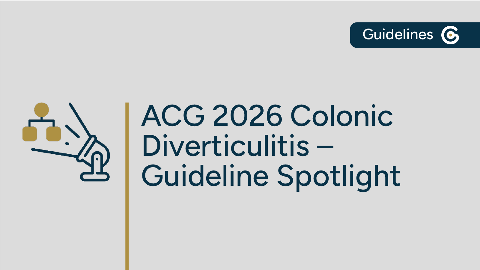 2026 ACG Colonic Diverticulitis Guideline Now Available featured image