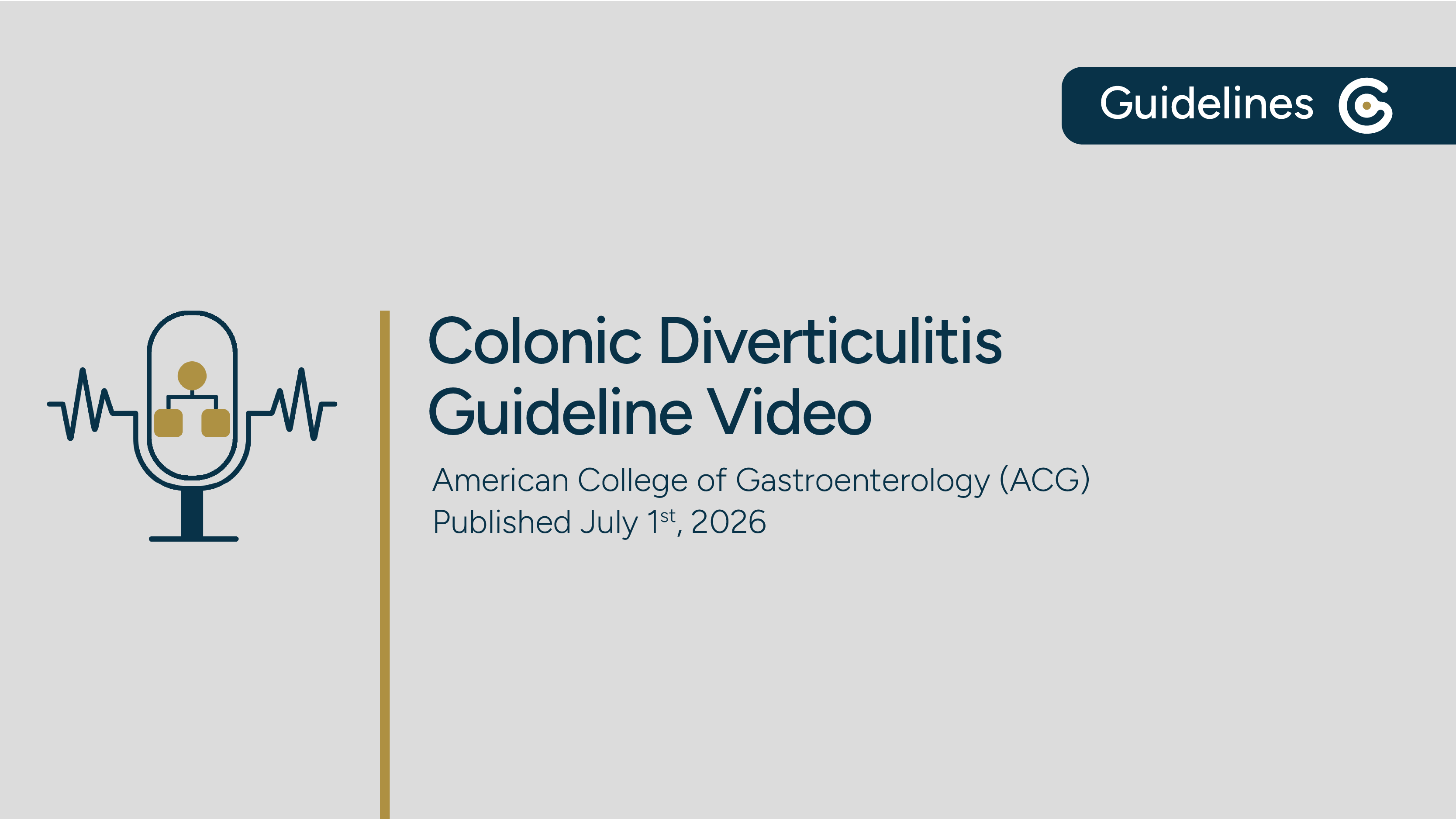 ACG Colonic Diverticulitis 2026 Guideline - Key Highlights for antibiotics, lifestyle changes & more post image