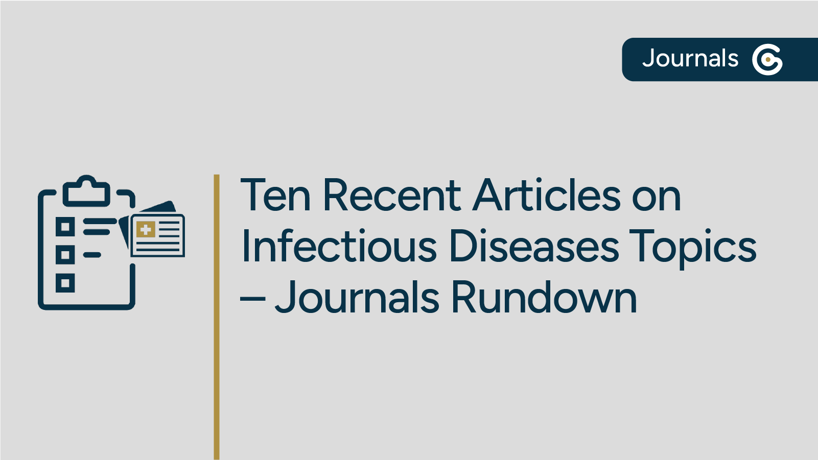 Updates in Infectious Diseases – Journals Rundown Featuring Pneumonia, Meningitis, & More featured image