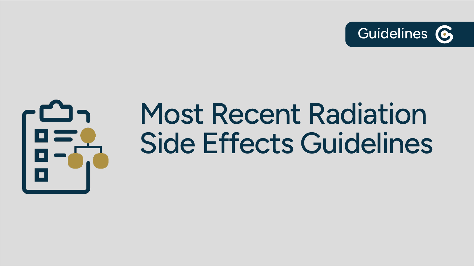 Most Recent Radiation Side Effects Guidelines Published (MASCC, ASCO, & More) featured image