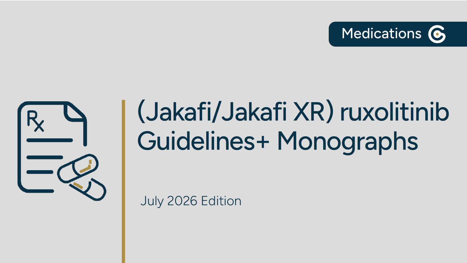 Jakafi ruxolitinib Monograph 2026