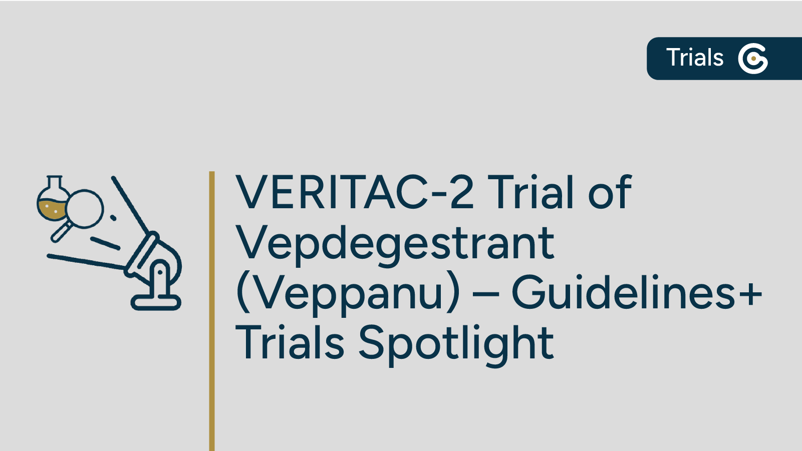 VERITAC-2 Trial of Vepdegestrant (Veppanu) in Advanced Breast Cancer – Trials Spotlight featured image