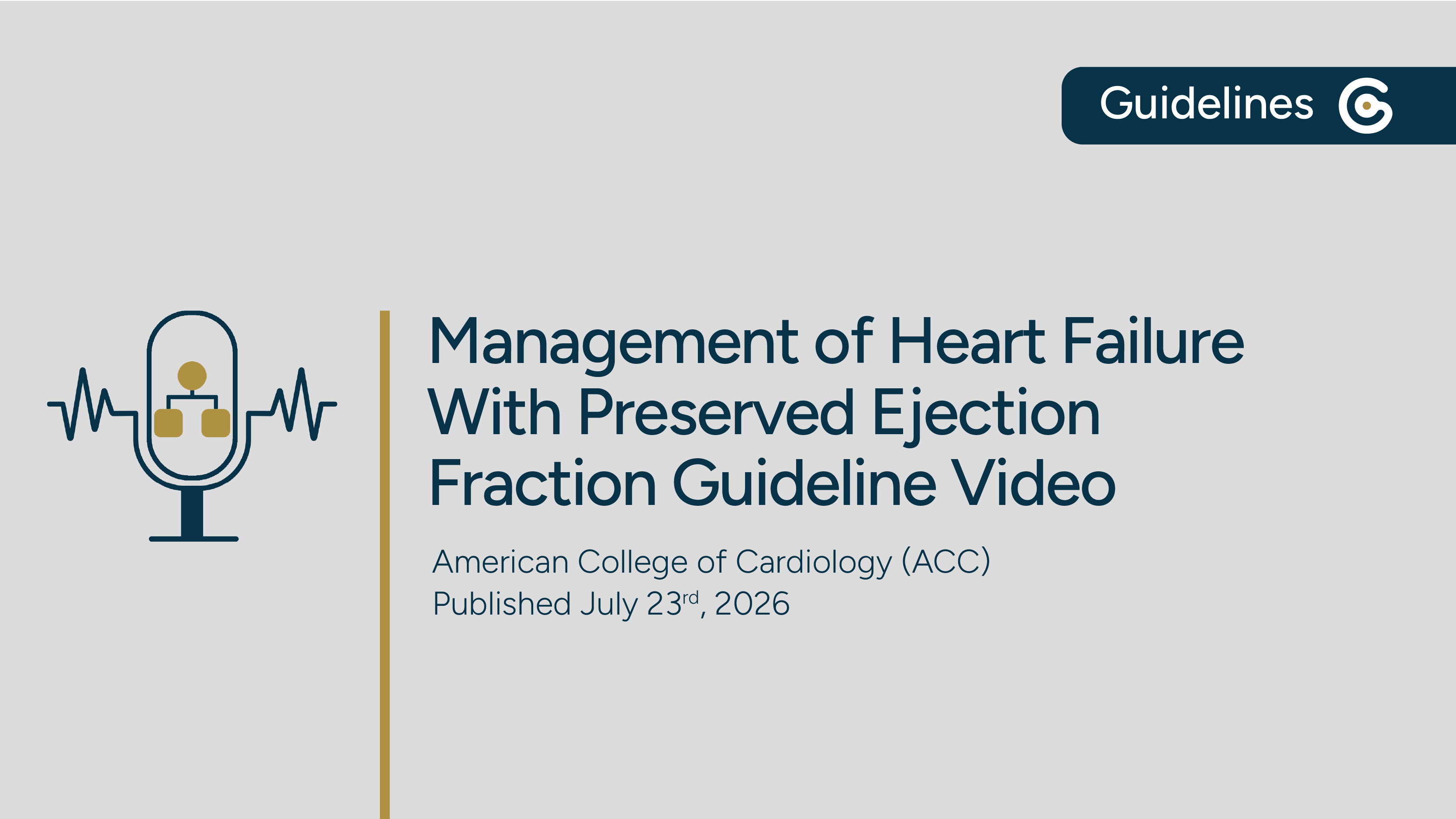ACC Management of Heart Failure With Preserved Ejection Fraction Expert Consensus Decision Pathway featured image