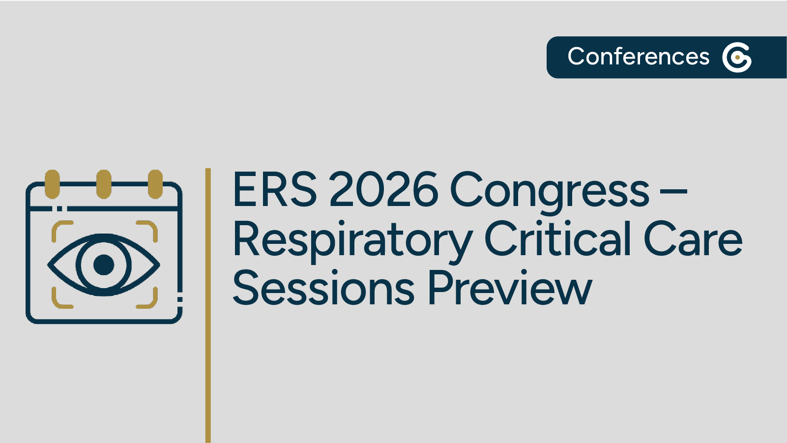 ERA 2026 Conference Preview for Respiratory Critical Care Sessions featured image