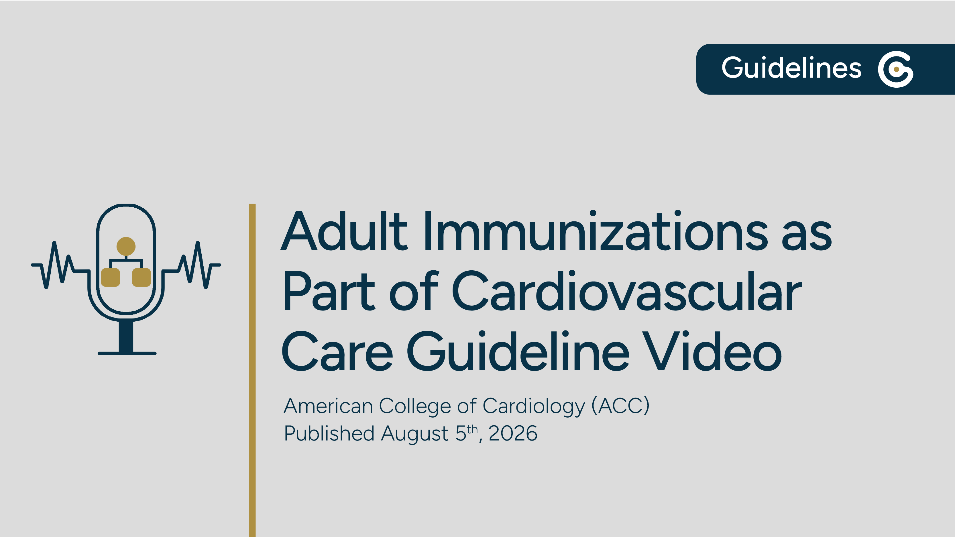ACC Adult Immunizations as Part of Cardiovascular Care 2026 Concise Clinical Guidance featured image