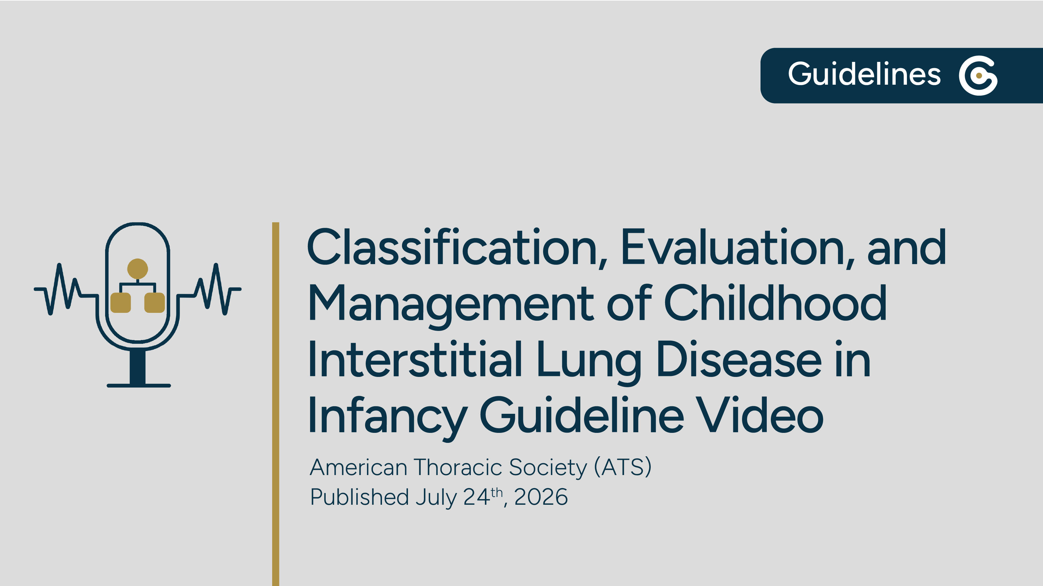 ATS Classification, Evaluation, and Management of Childhood Interstitial Lung Disease in Infancy featured image