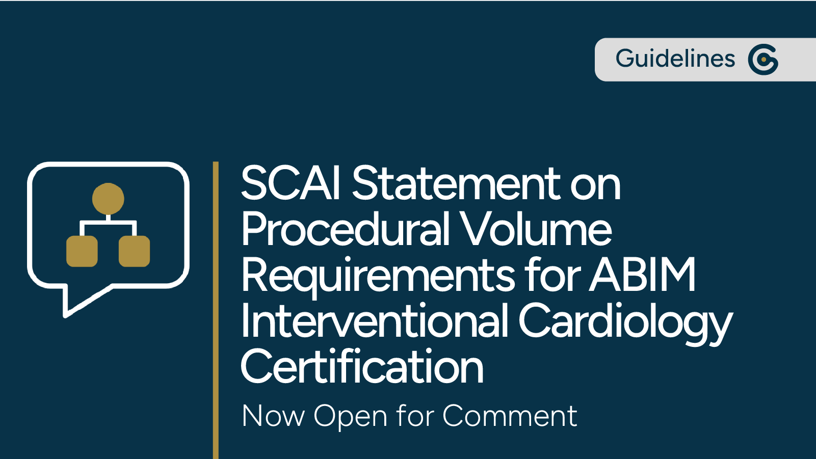 SCAI Position Statement for Procedural Volume Requirements for ABIM Interventional Cardiology Certification Open for Comment featured image