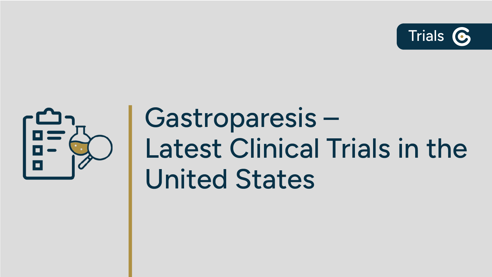 Gastroparesis Trials Run Down