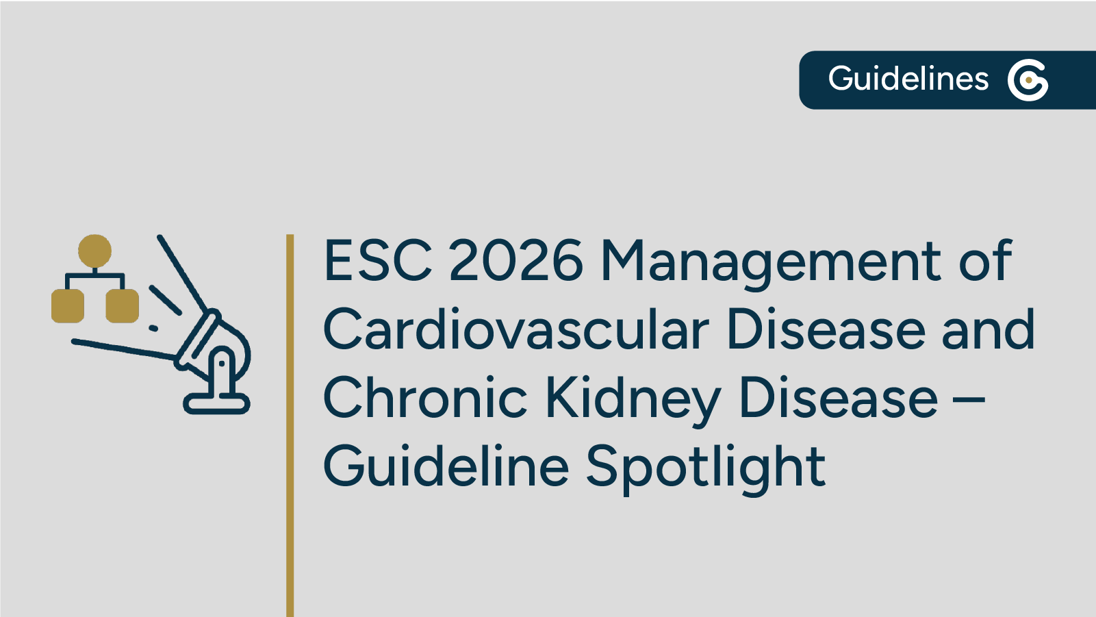 2026 ESC Management of Cardiovascular Disease and Chronic Kidney Disease Guideline Now Available featured image