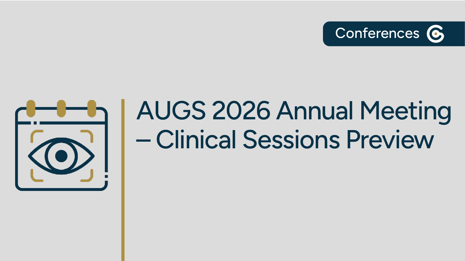 AUGS 2026 Conference Preview