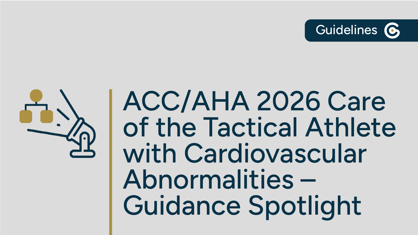 2026 ACC/AHA Care of the Tactical Athlete with Cardiovascular Abnormalities Guidance Now Available – Key Highlights post image